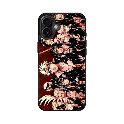 All Akatsuki Members iPhone 16 / 16 Plus Case