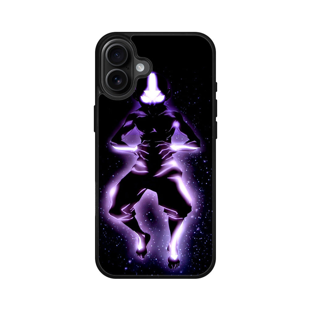 Avatar Aang In Spirit World Mode iPhone 16 / 16 Plus Case