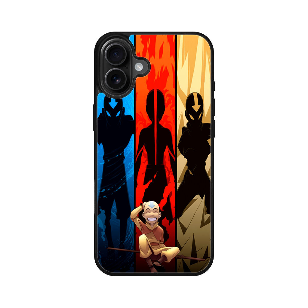 Avatar Aang The Last Airbender iPhone 16 / 16 Plus Case