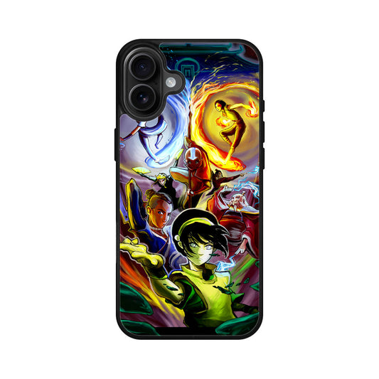 Avatar The Last Airbender Characters iPhone 16 / 16 Plus Case