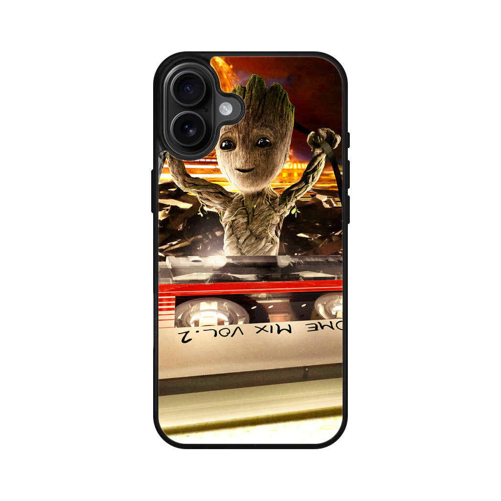 Baby Groot Mix Vol 2 iPhone 16 / 16 Plus Case