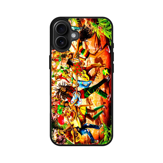 Bob Marley Reggae iPhone 16 / 16 Plus Case