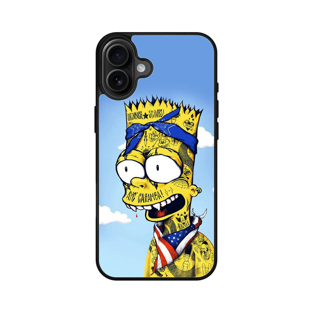 Bootleg Bart iPhone 16 / 16 Plus Case