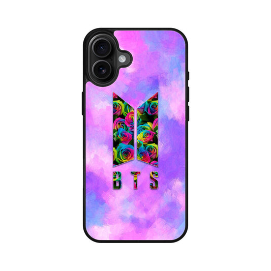 BTS Flower Logo iPhone 16 / 16 Plus Case