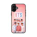 BTS Member in Pink iPhone 16 / 16 Plus Case