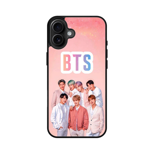 BTS Member in Pink iPhone 16 / 16 Plus Case