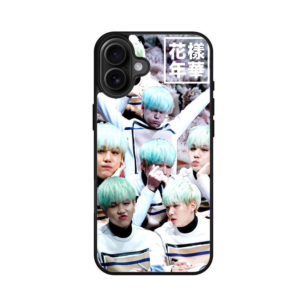 BTS Suga Collage iPhone 16 / 16 Plus Case