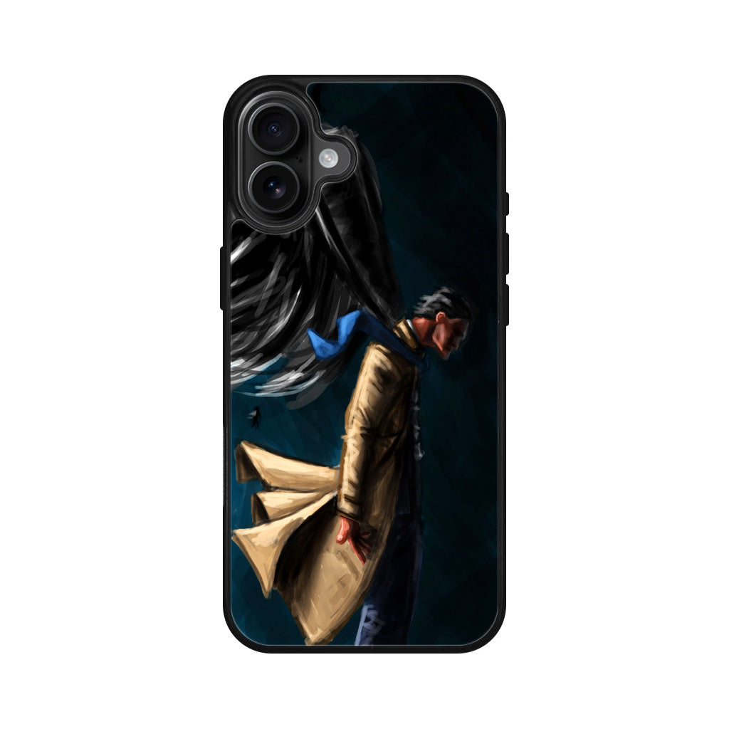 Castiel Supernatural Art iPhone 16 / 16 Plus Case