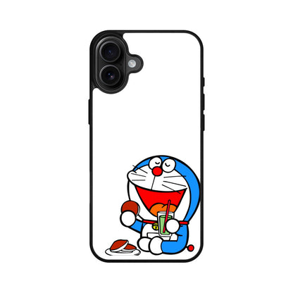 Doraemon Minimalism iPhone 16 / 16 Plus Case