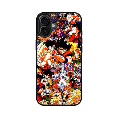 Dragon Ball All Characters iPhone 16 / 16 Plus Case