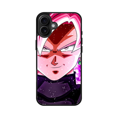 Dragon Ball Goku Black Rose iPhone 16 / 16 Plus Case