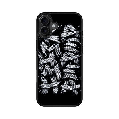 Dragon Ball Kamehameha Font Art iPhone 16 / 16 Plus Case