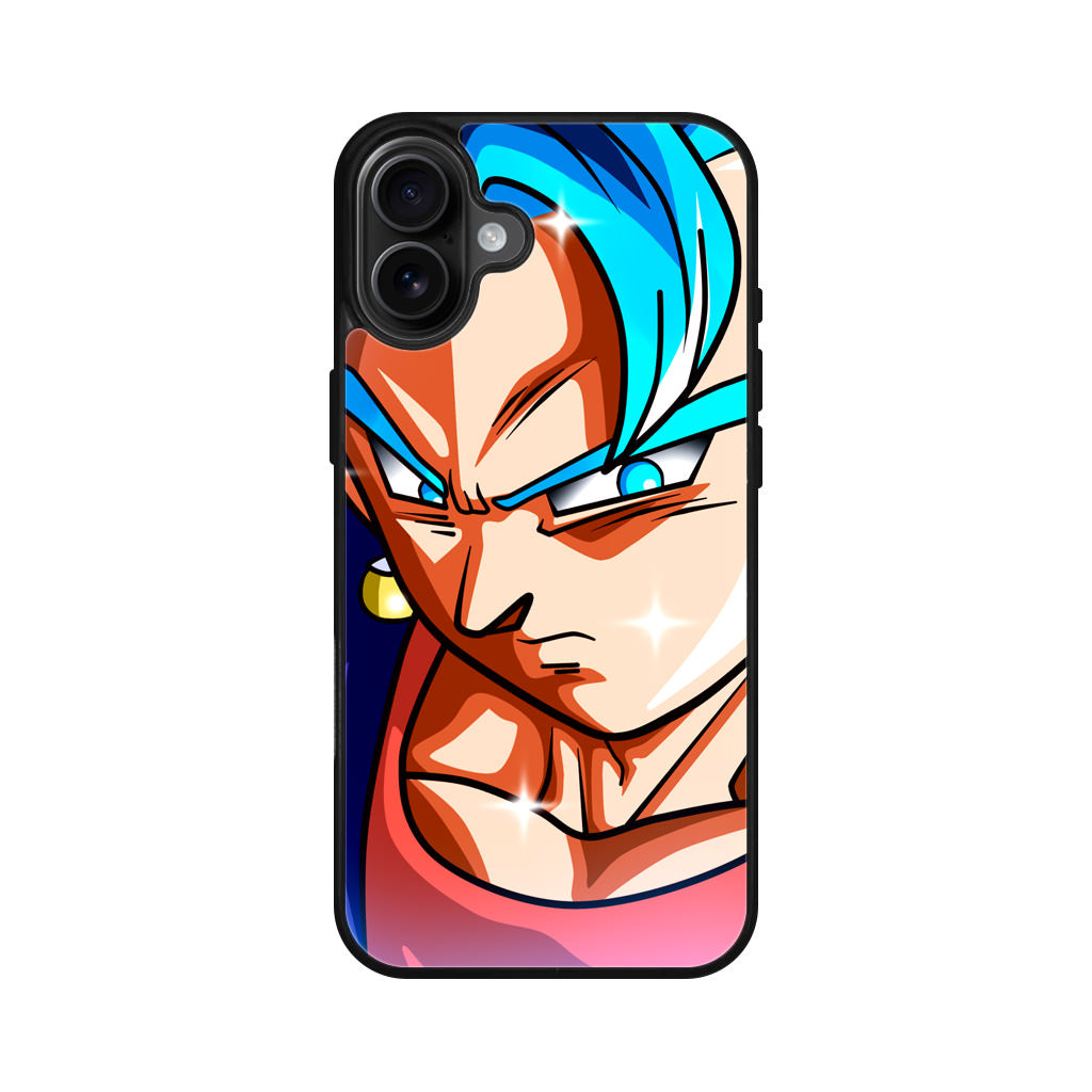 Dragon Ball Super SSGSS Vegito iPhone 16 / 16 Plus Case