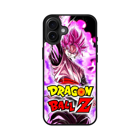 Dragon Ball Z Son Goku Black Rose Saiyan iPhone 16 / 16 Plus Case