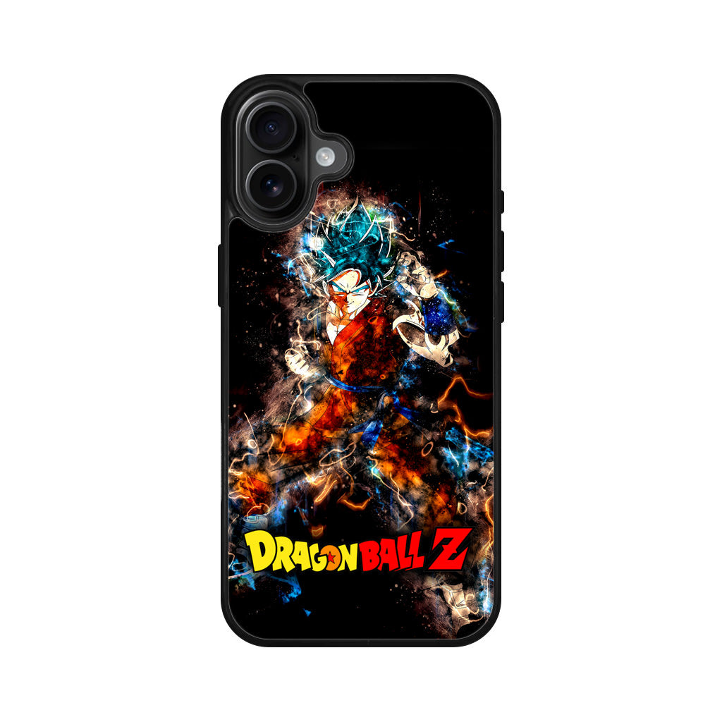 Dragonball Z Super Goku iPhone 16 / 16 Plus Case