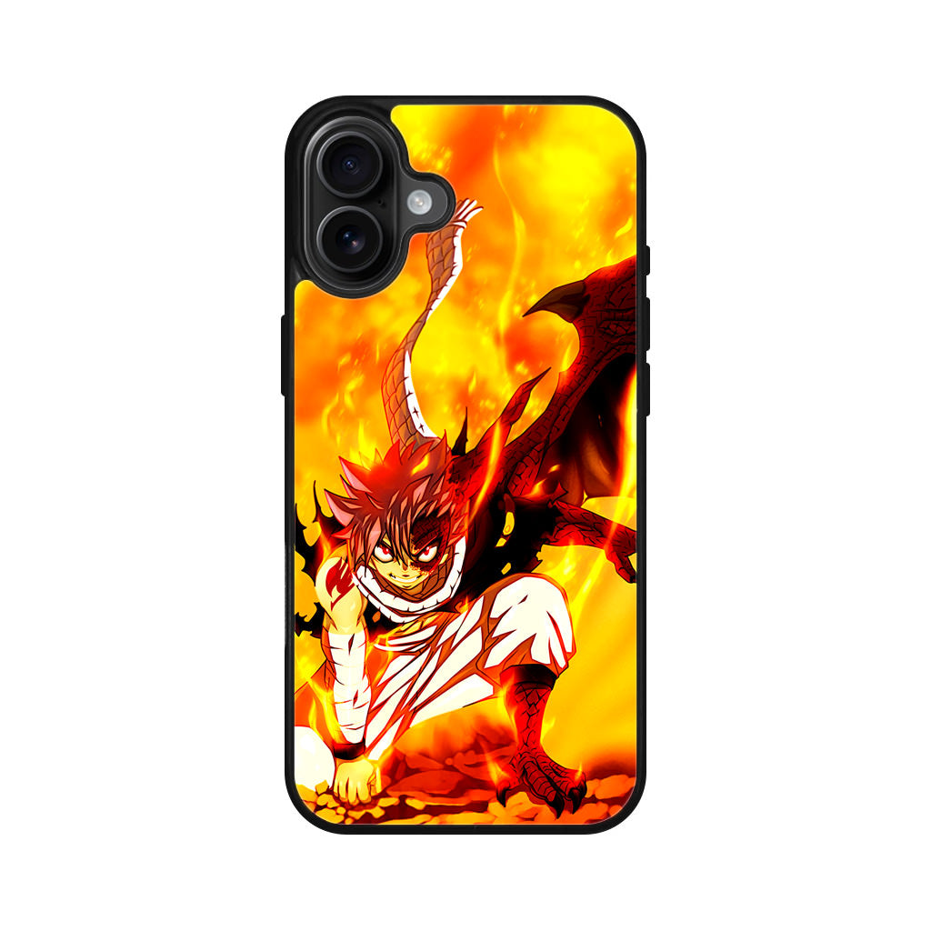 Fairy Tail Natsu Dragneel End iPhone 16 / 16 Plus Case