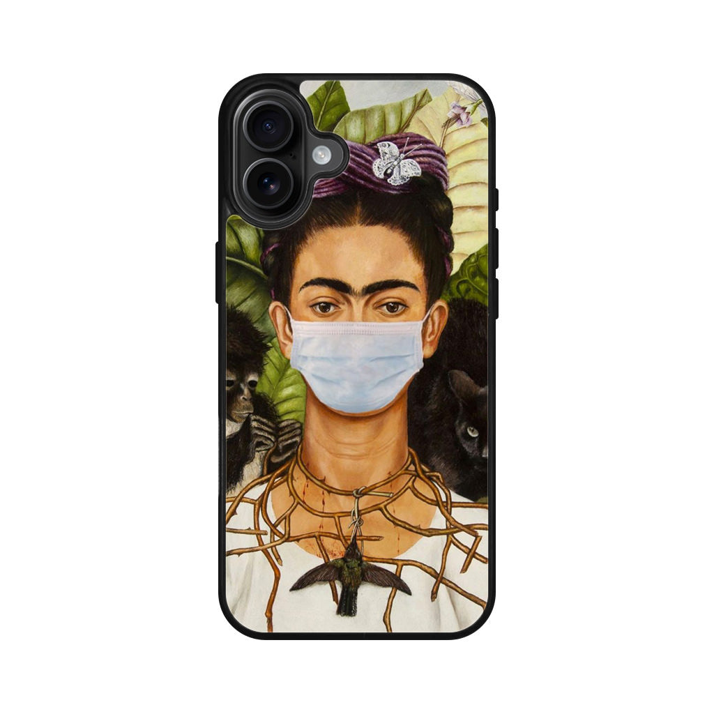 Frida Kahlo Wear Mask iPhone 16 / 16 Plus Case