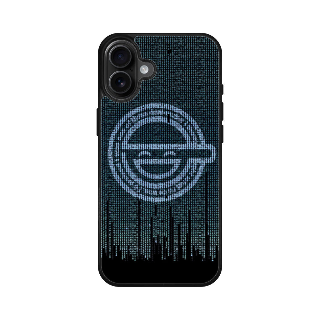 Ghost In The Shell Laughing Man iPhone 16 / 16 Plus Case