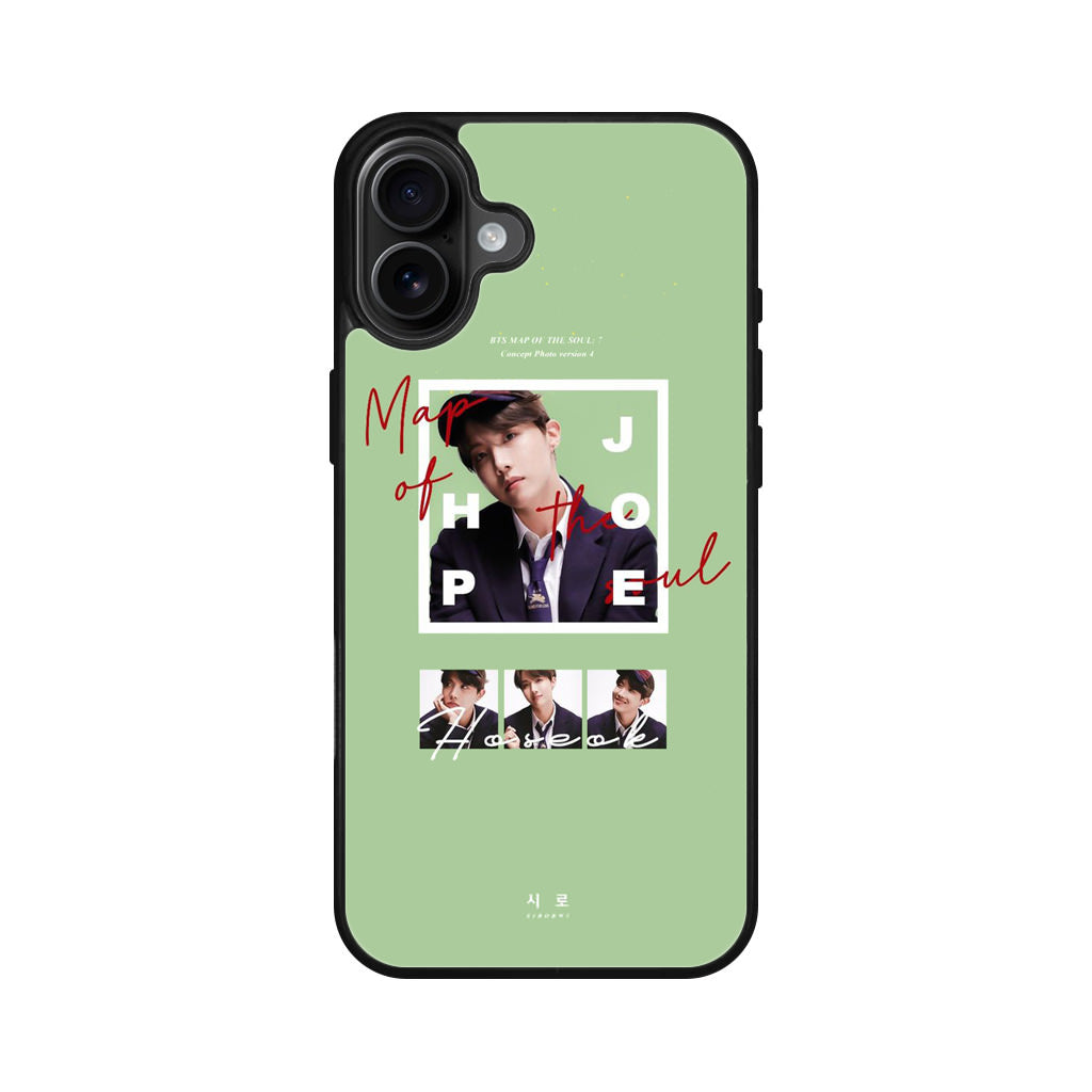 J Hope Map of The Soul BTS iPhone 16 / 16 Plus Case