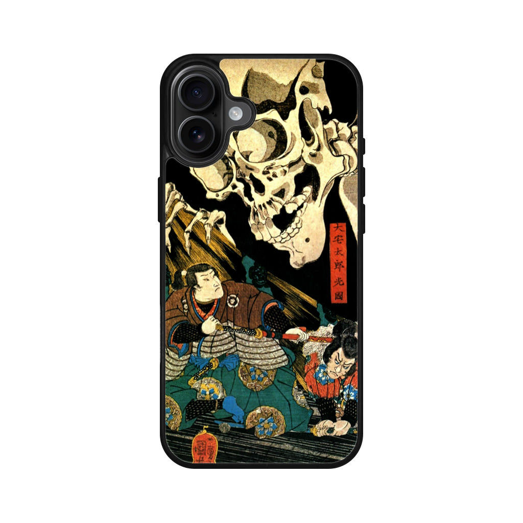 Japanese Samurai Artistic iPhone 16 / 16 Plus Case