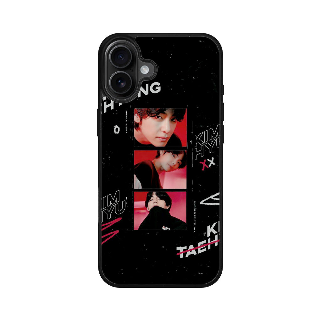 Kim Tae-hyung BTS iPhone 16 / 16 Plus Case