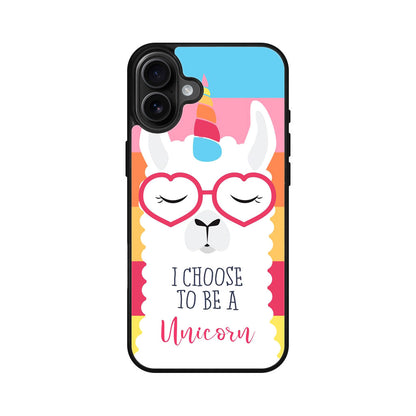 Llama Unicorn iPhone 16 / 16 Plus Case