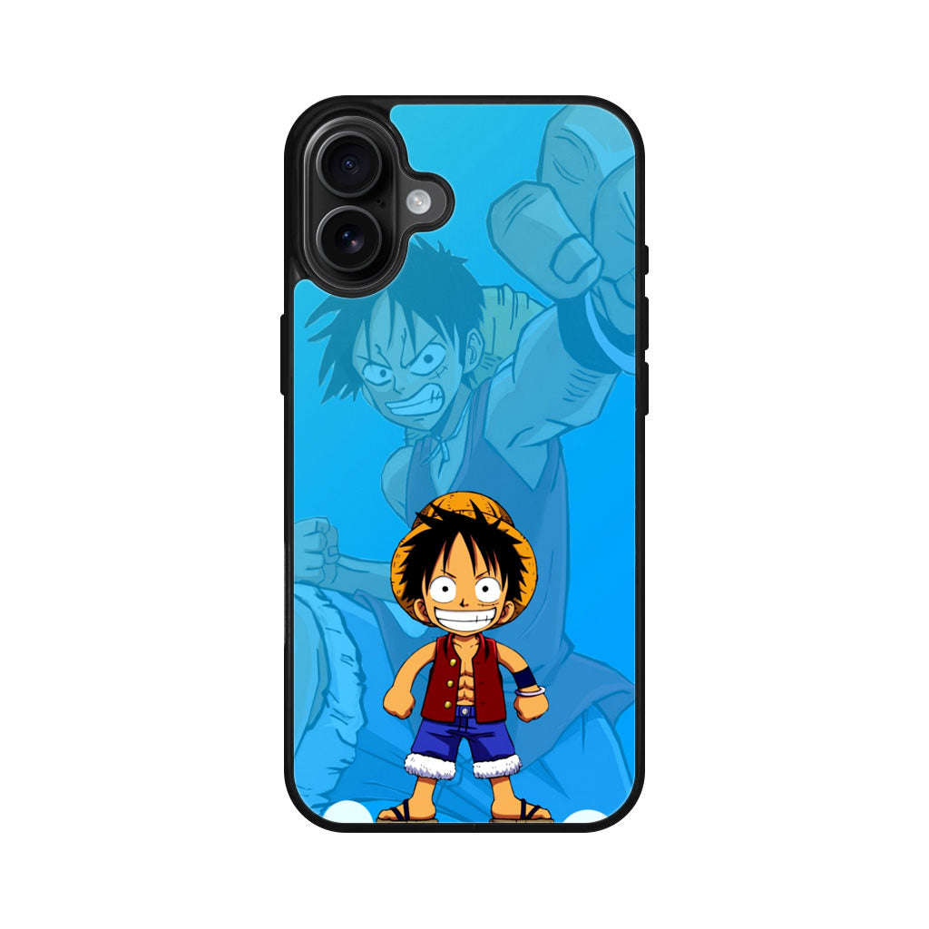 Luffy One Piece iPhone 16 / 16 Plus Case