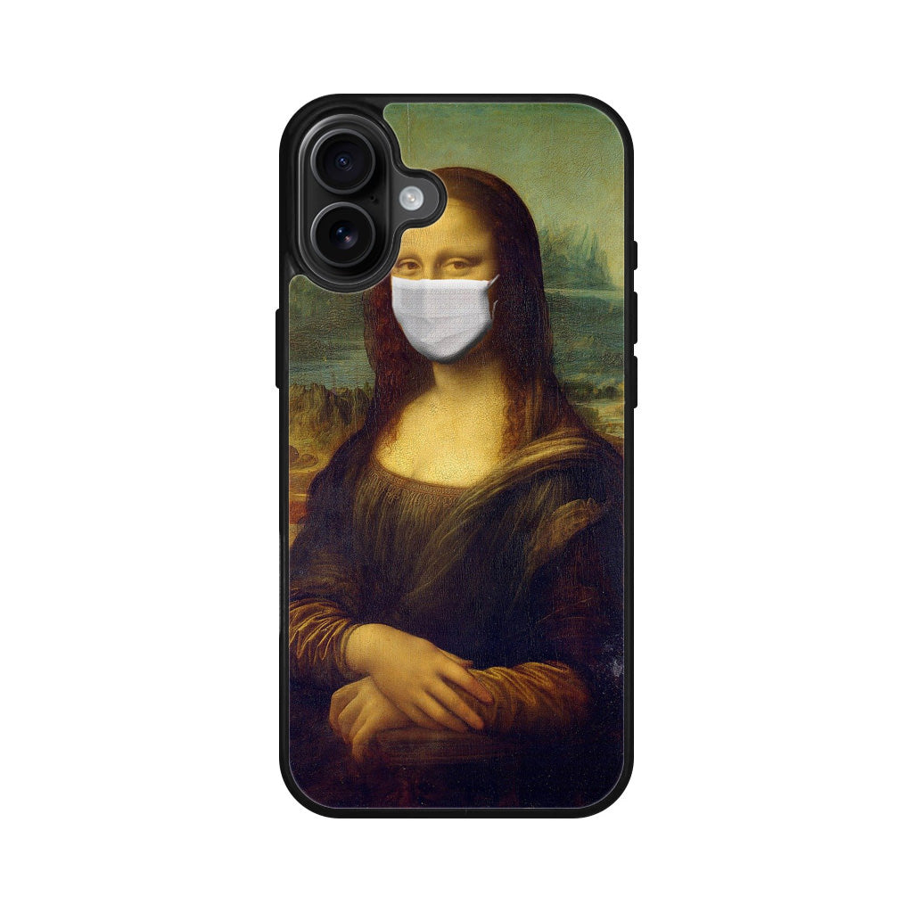 Monalisa In Pandemic iPhone 16 / 16 Plus Case