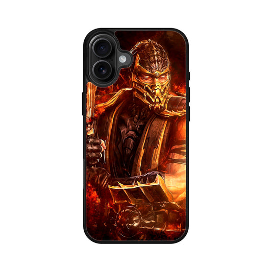 Mortal Kombat Scorpion iPhone 16 / 16 Plus Case