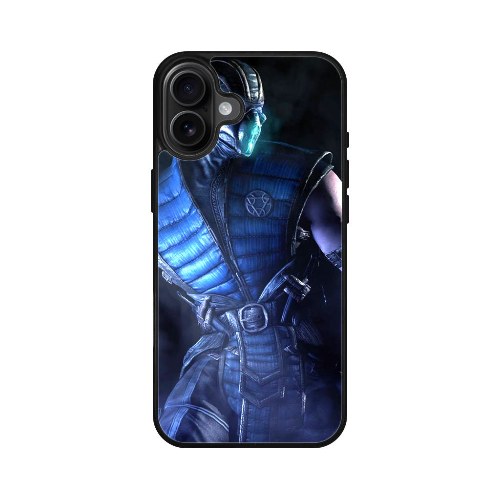 Mortal Kombat X Sub Zero iPhone 16 / 16 Plus Case