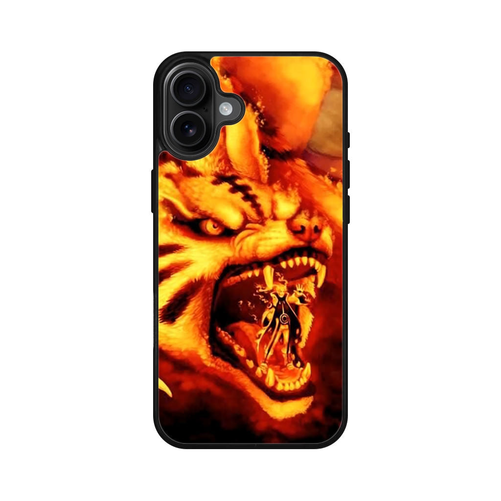 Naruto Kurama Chara Mode iPhone 16 / 16 Plus Case