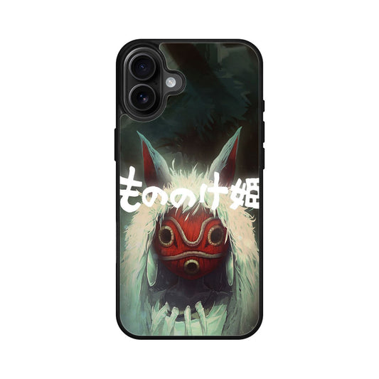 Princess Mononoke Mask iPhone 16 / 16 Plus Case