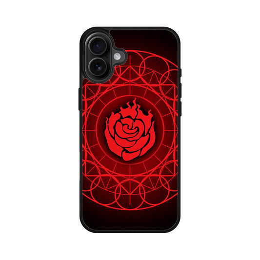 Ruby Rose Symbol RWBY iPhone 16 / 16 Plus Case