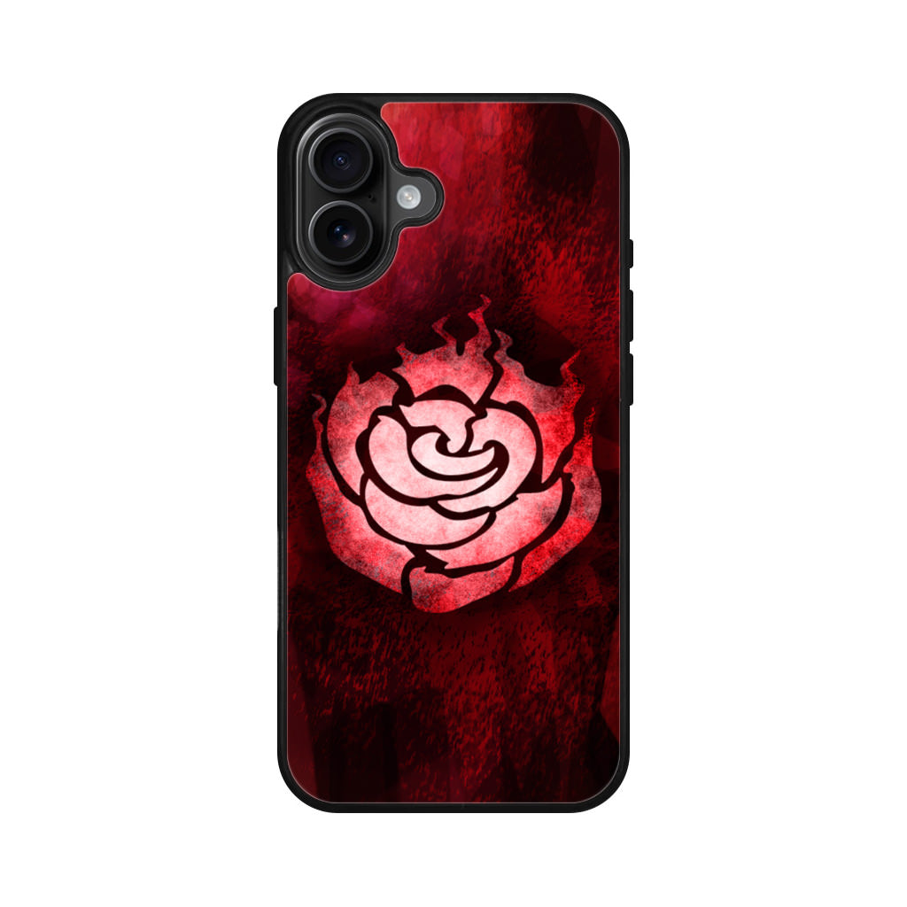 RWBY Ruby Rose Symbol iPhone 16 / 16 Plus Case