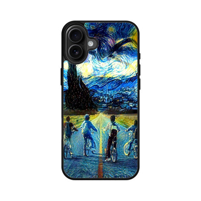 Stranger At Starry Night iPhone 16 / 16 Plus Case