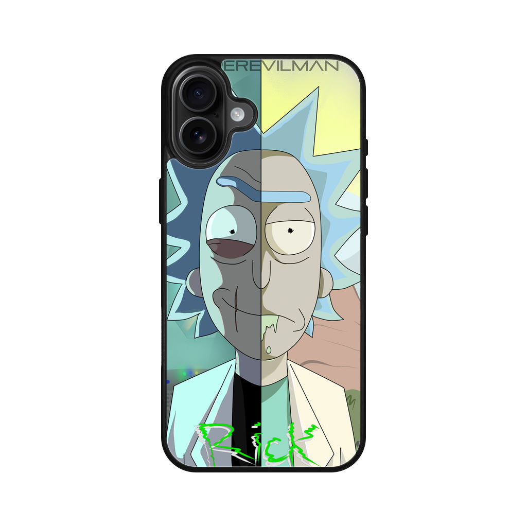 Super Evil Man Rick And Rick iPhone 16 / 16 Plus Case