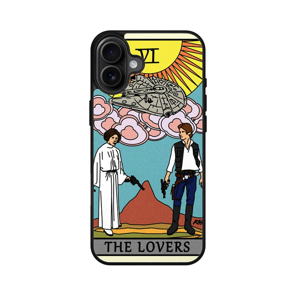 The Lovers Tarot Card iPhone 16 / 16 Plus Case