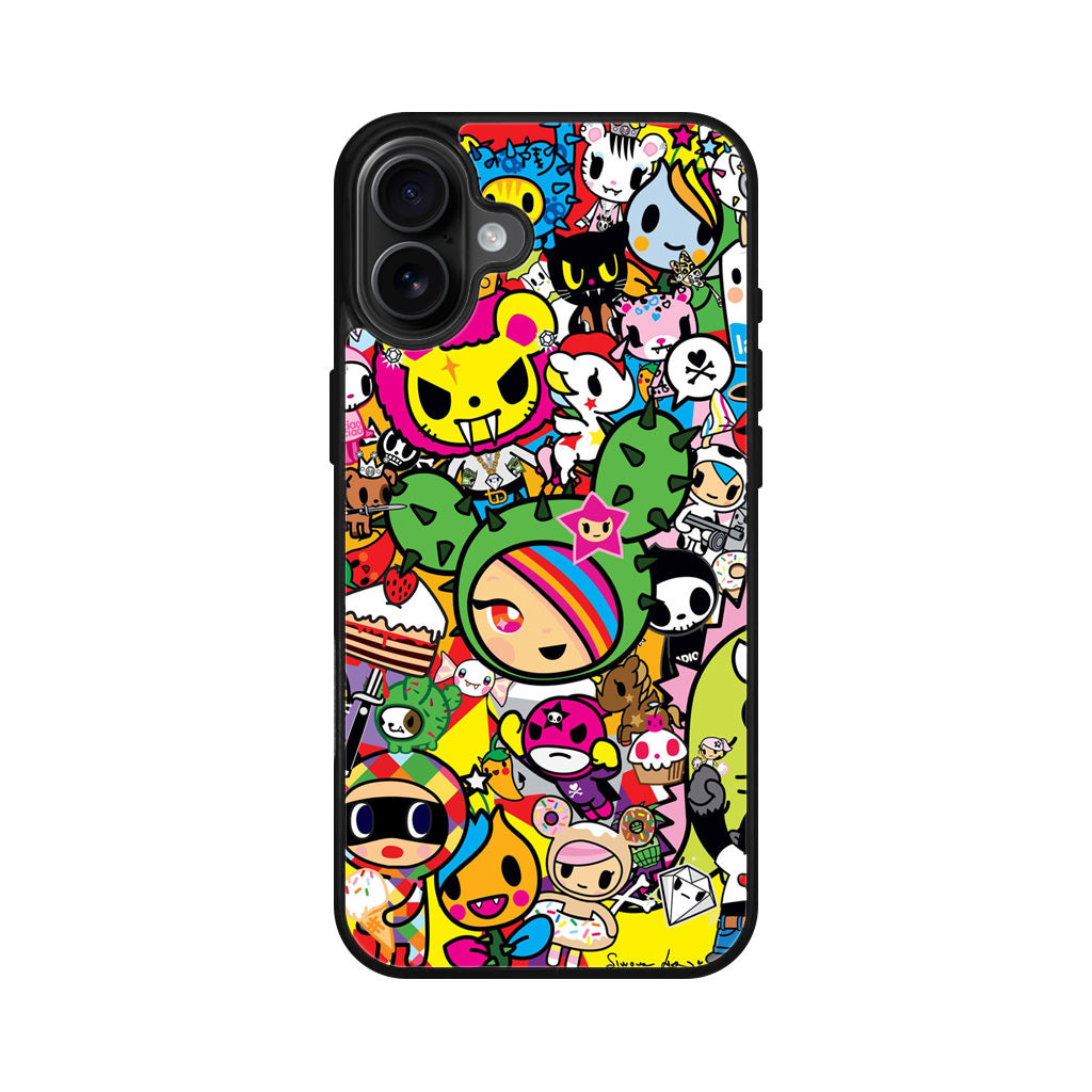 Tokidoki Characters iPhone 16 / 16 Plus Case