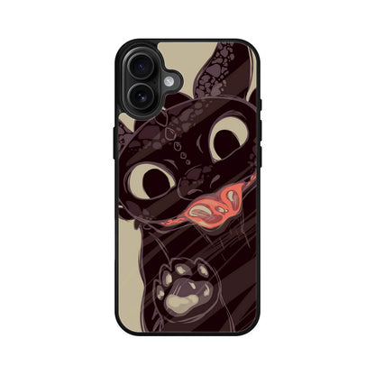 Toothless Dragon Art iPhone 16 / 16 Plus Case