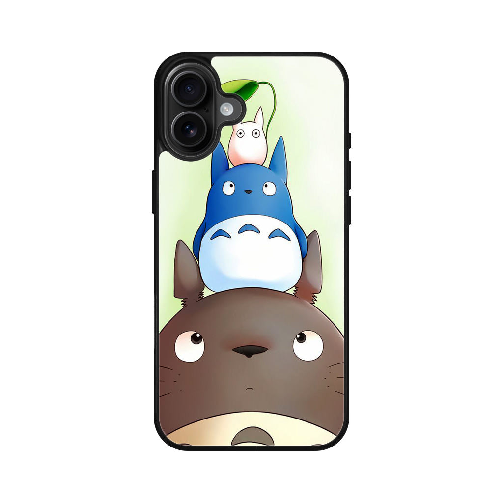 Totoro Kawaii iPhone 16 / 16 Plus Case