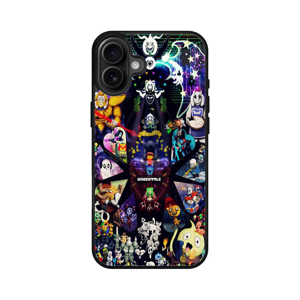 Undertale All Characters iPhone 16 / 16 Plus Case