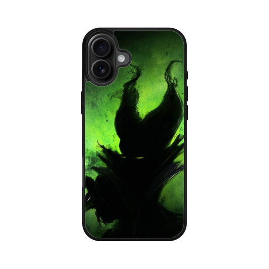 Villains Maleficent Silhouette iPhone 16 / 16 Plus Case