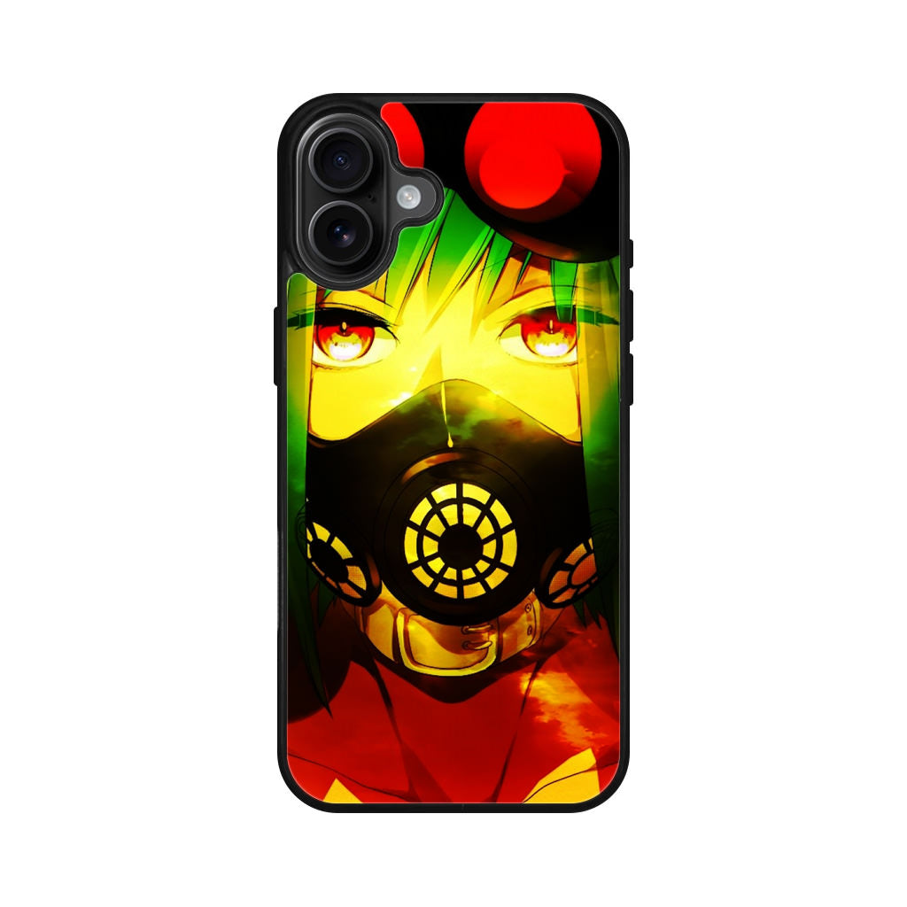 Vocaloid Gas Mask Gumi iPhone 16 / 16 Plus Case