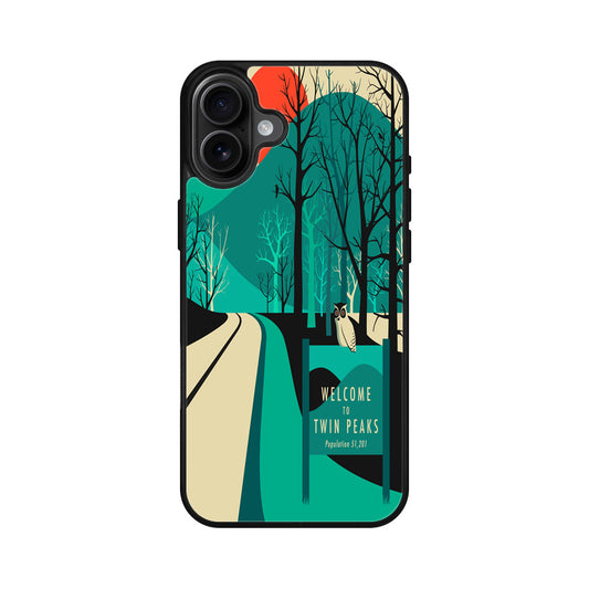 Welcome To Twin Peaks iPhone 16 / 16 Plus Case