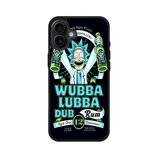 Wubba Lubba Dub Rum iPhone 16 / 16 Plus Case