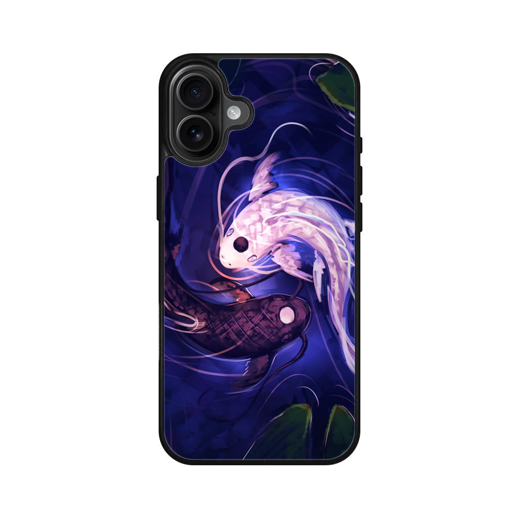 Yin And Yang Fish Avatar The Last Airbender iPhone 16 / 16 Plus Case