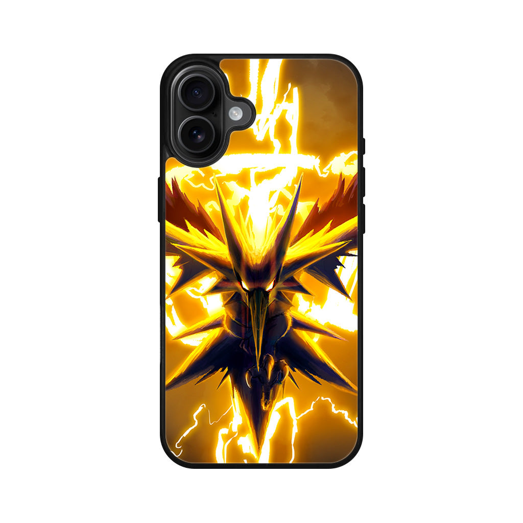 Zapdos Awakening iPhone 16 / 16 Plus Case