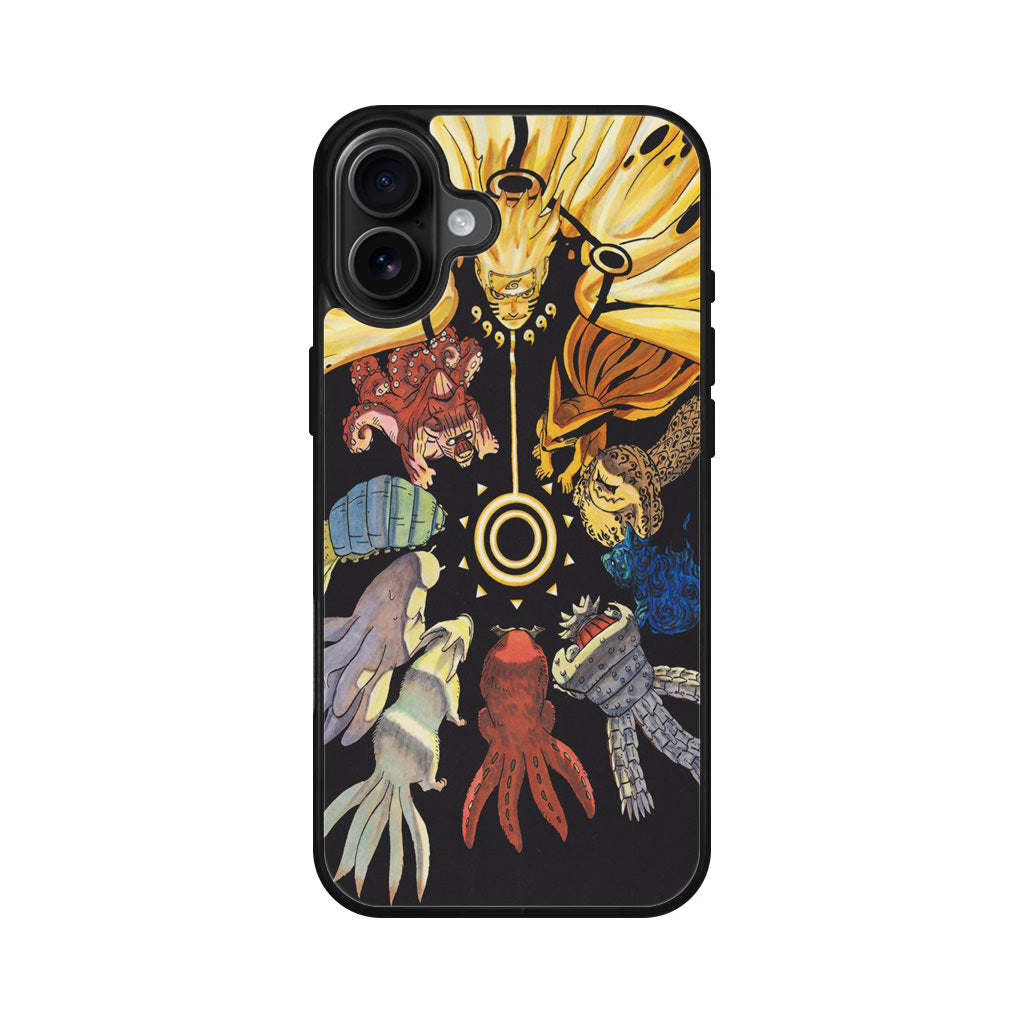 Naruto And The Tailed Beasts iPhone 16 / 16 Plus Case