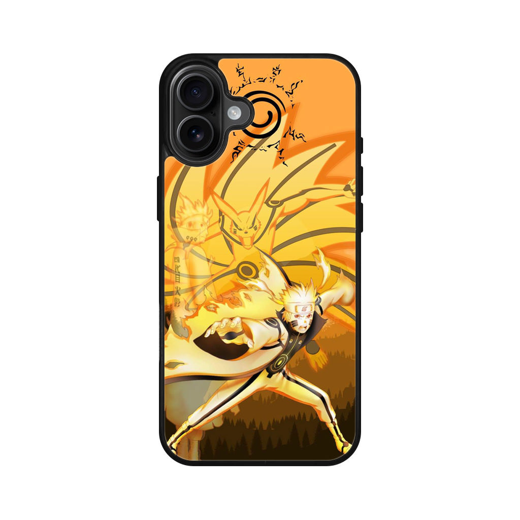 Naruto Kurama Memories iPhone 16 / 16 Plus Case