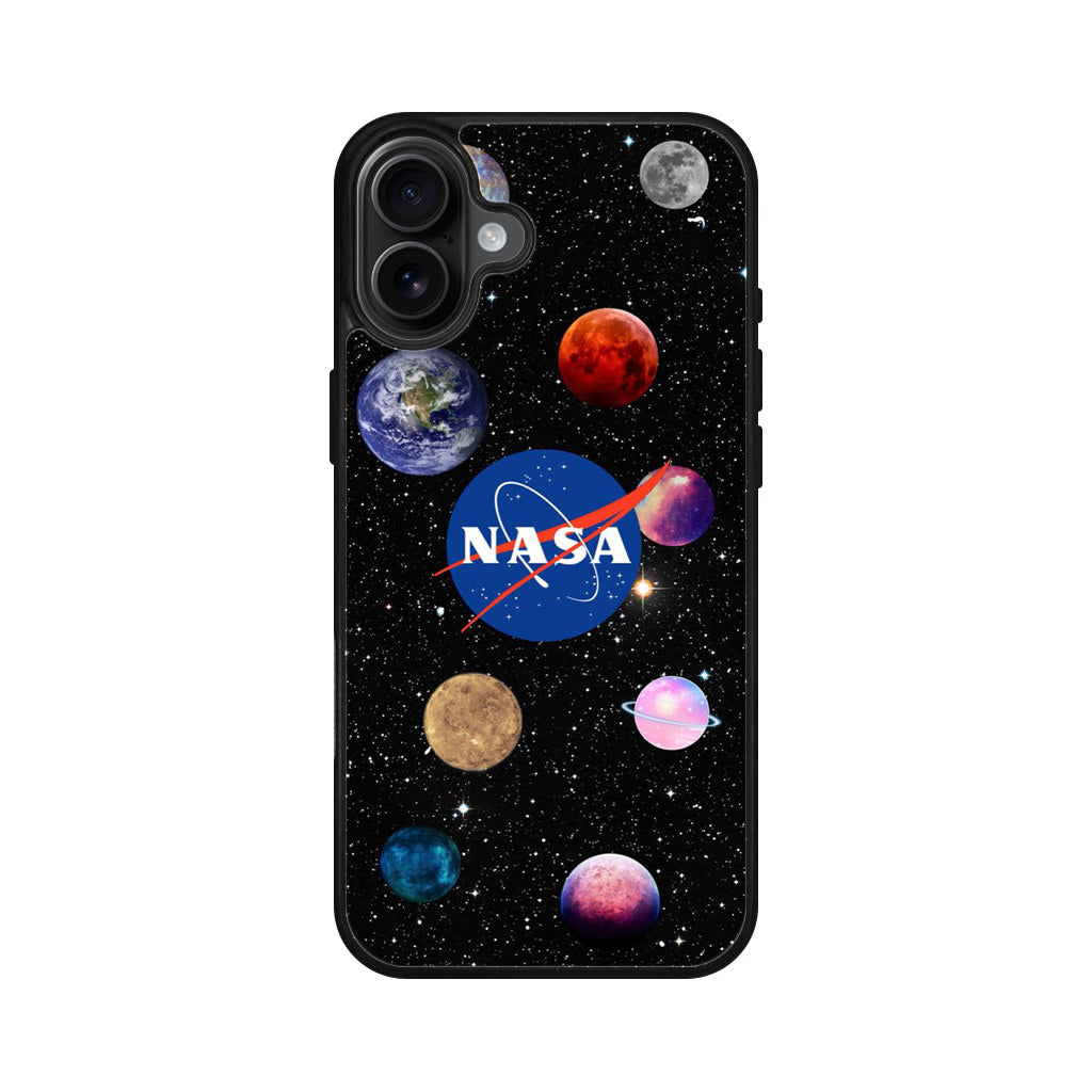 NASA Planets iPhone 16 / 16 Plus Case